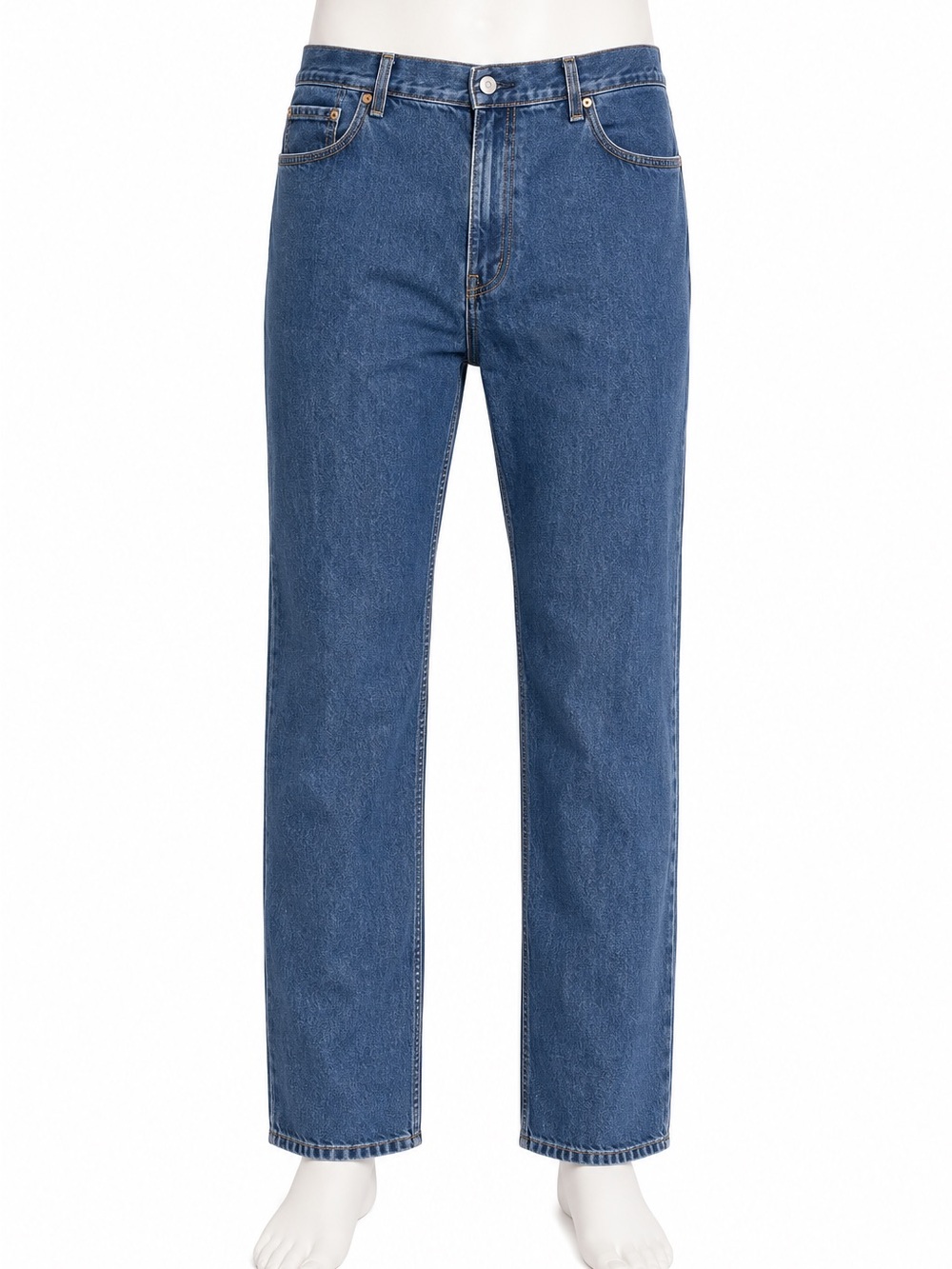 Levi’s 550 Relaxed Fit Tapered Jeans Blue Denim Men's Big & Tall 54x30